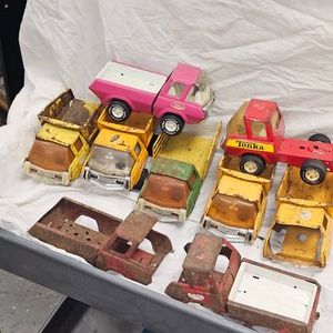 Huge Lot of 60s Tonka Trucks
