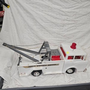 Super Highway Service Wrecker and Redi Mix Truck