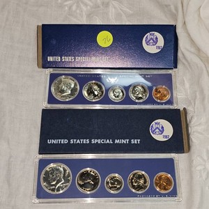 1967 US Special Mint Set UNC, Qty2, Silver