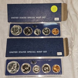 1966 US Special Mint Set UNC, Qty2, Silver