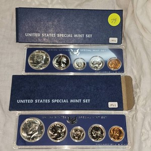 1966 US Special Mint Set UNC, Qty2, Silver