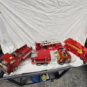 Nylint and Tonka Pumper Fire Trucks, etc