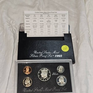 1993 US Silver Mint Proof Set