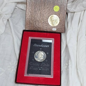 1971 US Mint Silver Proof Eisenhower Dollar $1