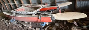 1989 Trailer & 1973 Hobie Cat 14 Sailboat