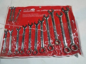14pc SAE Combination wrench set fro...