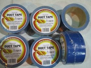 6-Rolls Duct Tape each roll is 2in...