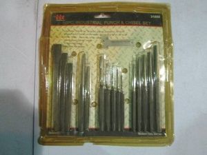 16pc Industrial punch and chisel se...