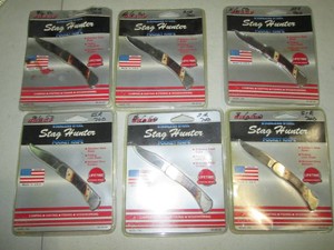 Lot of 6 new Stag Hunter stainless ...