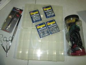 Plastic multi-space organizers, gre...