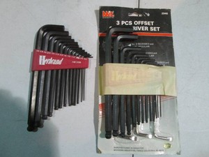 Offset screwdriver set plus assorte...