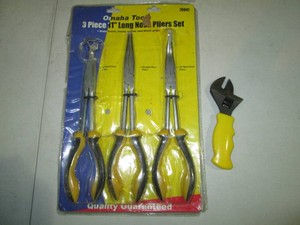 11in Long reach needle nose pliers ...