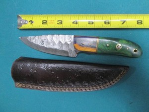 Hand crafted Damascus style knife...