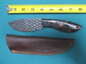 Hand crafted Damascus style knife...
