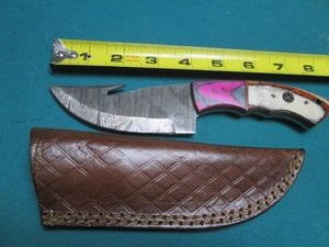 Hand crafted Damascus style knife...