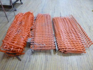 3 Rolls of Snow Fencing