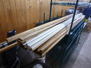 Cedar Boards and Trim Pieces