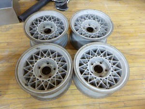 4 Polycast Wheels