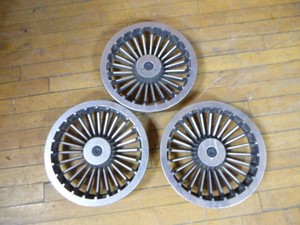 3 Golf Cart Wheel Covers
