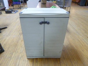 Plano Heavy Duty Plastic Storage Cabinet
