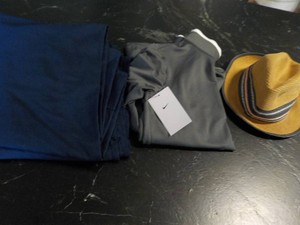 Queen Size Sheet, Jacket and Hat...