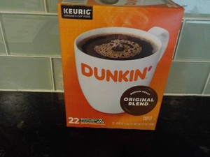 Keurig 22 Pods Dunkin Coffee...