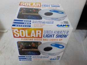 Solar Underwater Light Show...