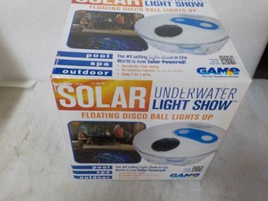 Solar Underwater Light Show...