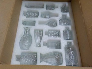 16 Small Glass Vases...