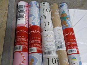 5 Rolls of Gift Wrap Paper...