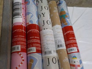 5 Rolls of Gift Wrap Paper...