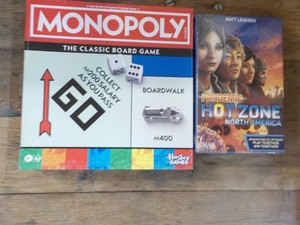 Monopoly and Hot Zone...