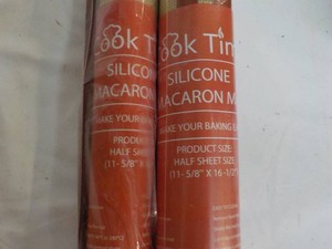 2 Cook Time Silicone Macaron Mats...