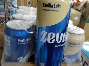12 pack Zevia Vanilla Cola...