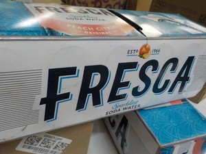 12 pack Fresca Peach Citrus Soda Wa...