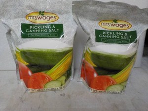 2 Mrs. Wages 3 lb. Bags Pickling An...