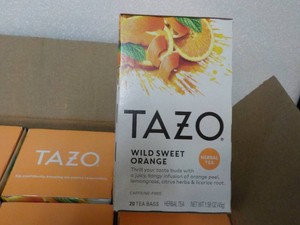120 Tazo Wild Sweet Orange Tea Bags...