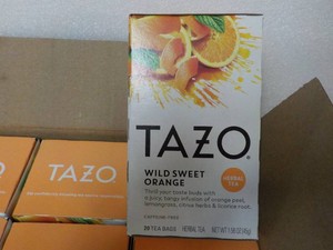 120 Tazo Wild Sweet Orange Tea Bags...