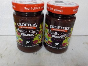 2 Crofters 16 oz Jars Morello Cher...