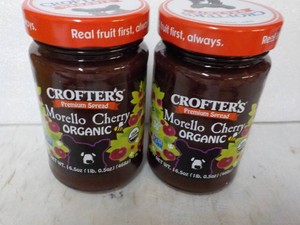 2 Crofters 16 oz Jars Morello Cher...