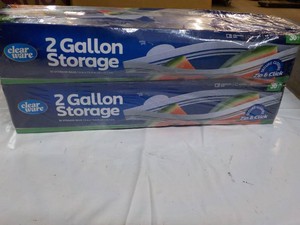 2 boxes 2 Gallon Storage Bags...
