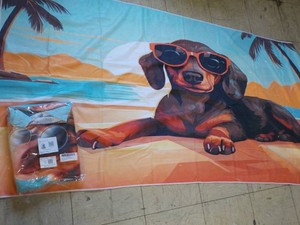 2 Dog Beach Towels...