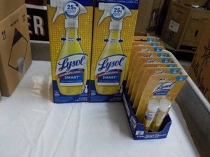 2 Lysol Smart Cleaner Spray Bottles...