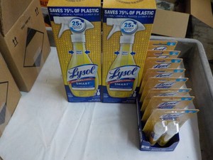 2 Lysol Smart Cleaner Spray Bottles...