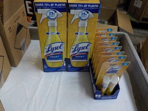2 Lysol Smart Cleaner Spray Bottles...