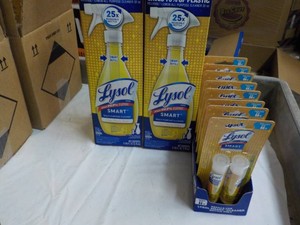 2 Lysol Smart Cleaner Spray Bottles...