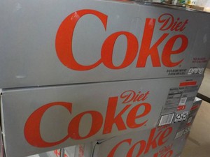 2x 12 packs of Diet Coke...