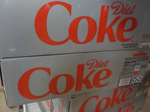 2x 12 packs of Diet Coke...