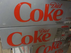 2x 12 packs of Diet Coke...
