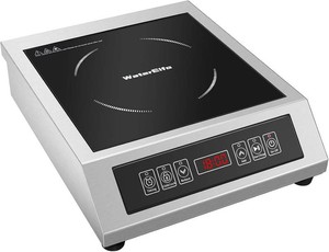 WaterElfo Professional Portable Induction Cooktop,1800 Watts 120V Commercial Range Countertop Burner, 1800 Watts Induction Burner with Sensor Touch and LCD Screen Low noise, timed